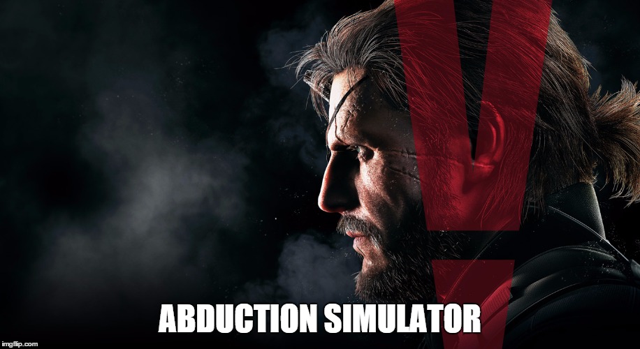ABDUCTION SIMULATOR | image tagged in gaming | made w/ Imgflip meme maker