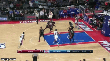 Andre Drummond Rebound | image tagged in gifs,andre drummond detroit pistons,andre drummond fantasy basketball,andre drummond rebounding,andre drummond rebound,andre dru | made w/ Imgflip video-to-gif maker