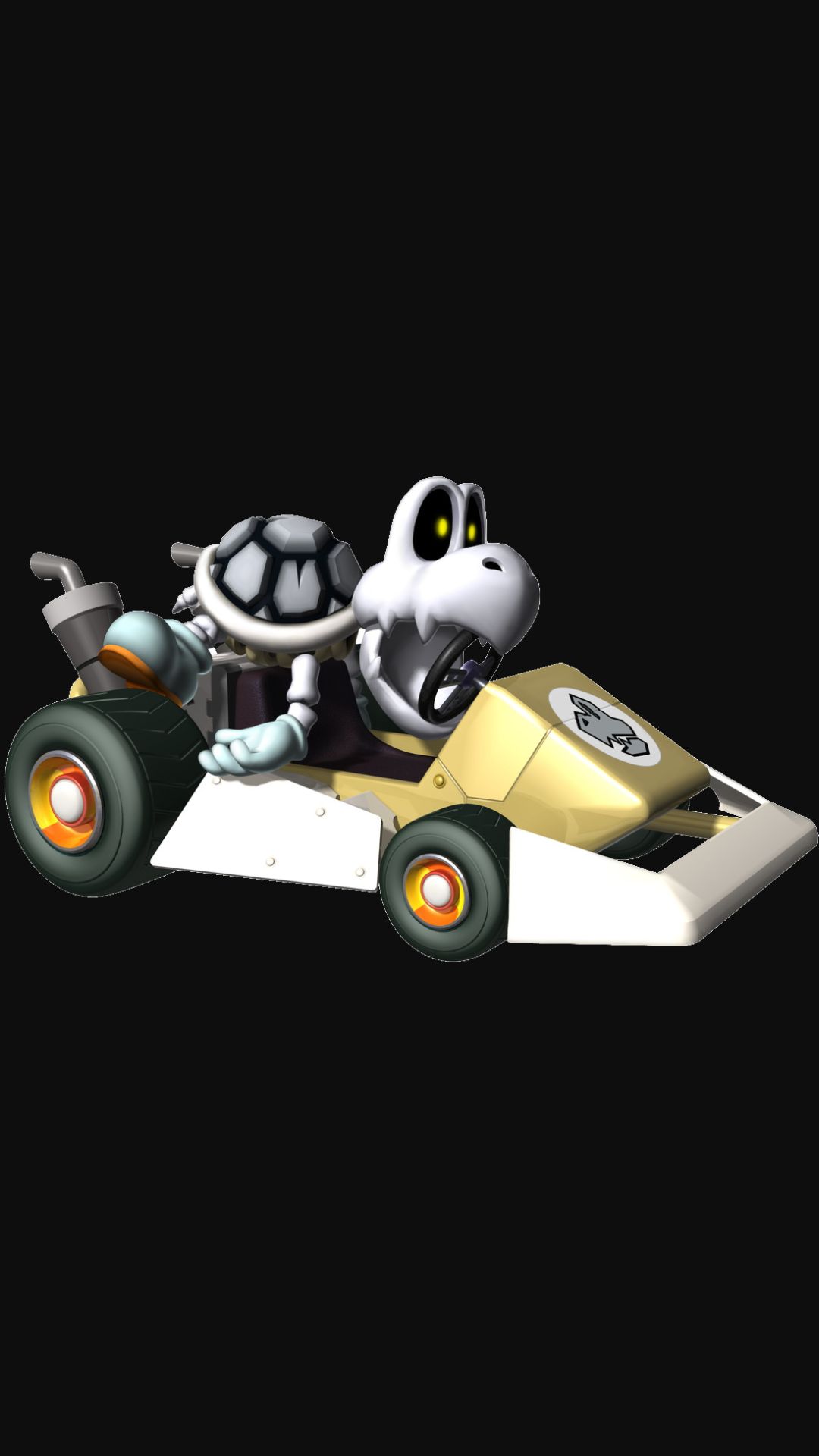 Dry Bones in kart Blank Meme Template