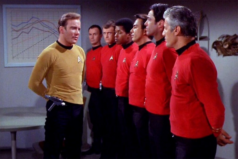Red shirts Blank Meme Template