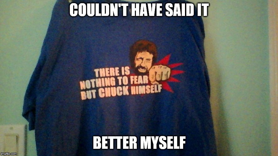 Chuck Norris T-Shirt - Imgflip