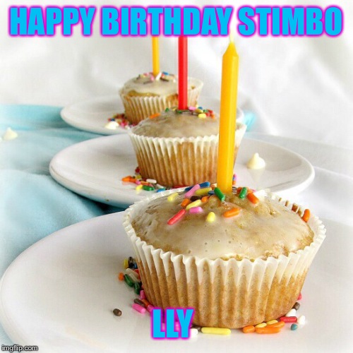 HAPPY BIRTHDAY STIMBO LLY | made w/ Imgflip meme maker