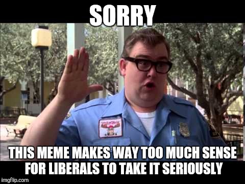 SORRY THIS MEME MAKES WAY TOO MUCH SENSE FOR LIBERALS TO TAKE IT SERIOUSLY | made w/ Imgflip meme maker