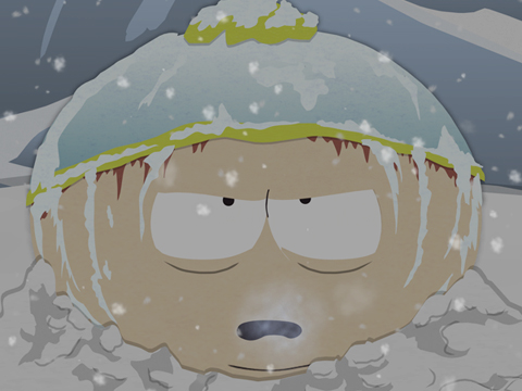 cartman frozen Blank Meme Template
