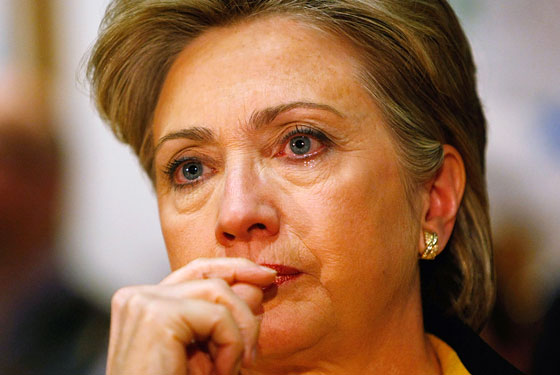 Hillary Clinton Crying Blank Meme Template
