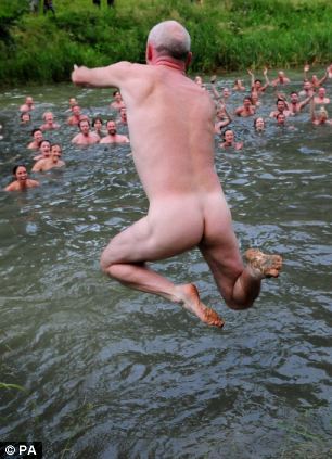 NudeJumping Blank Meme Template