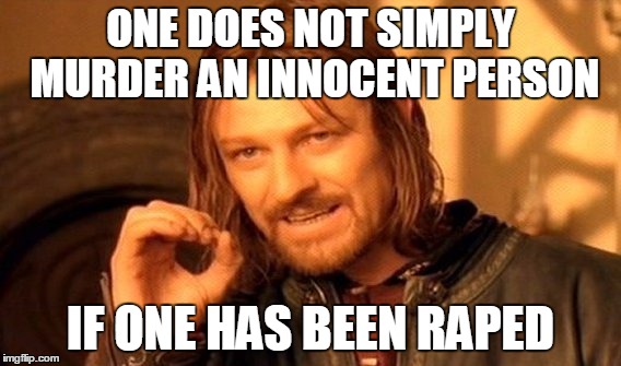 One Does Not Simply Meme | ONE DOES NOT SIMPLY MURDER AN INNOCENT PERSON IF ONE HAS BEEN **PED | image tagged in memes,one does not simply | made w/ Imgflip meme maker