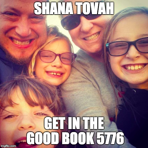SHANA TOVAH GET IN THE GOOD BOOK 5776 | made w/ Imgflip meme maker