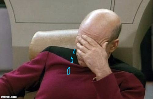 Captain Picard Facepalm Meme | image tagged in memes,captain picard facepalm | made w/ Imgflip meme maker