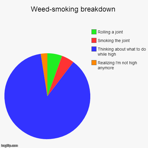 Her Smoking Pie Charts Love