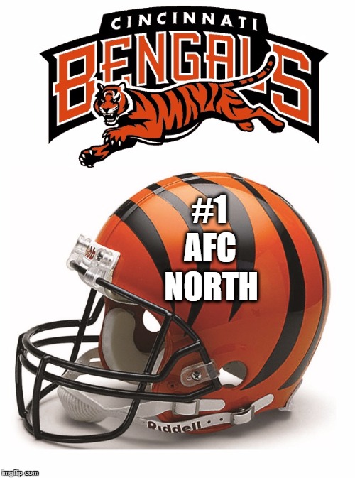 Bengals | #1 AFC NORTH | image tagged in bengals | made w/ Imgflip meme maker