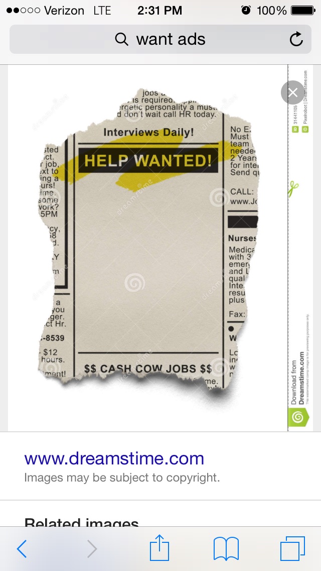 High Quality Help Wanted Blank Meme Template