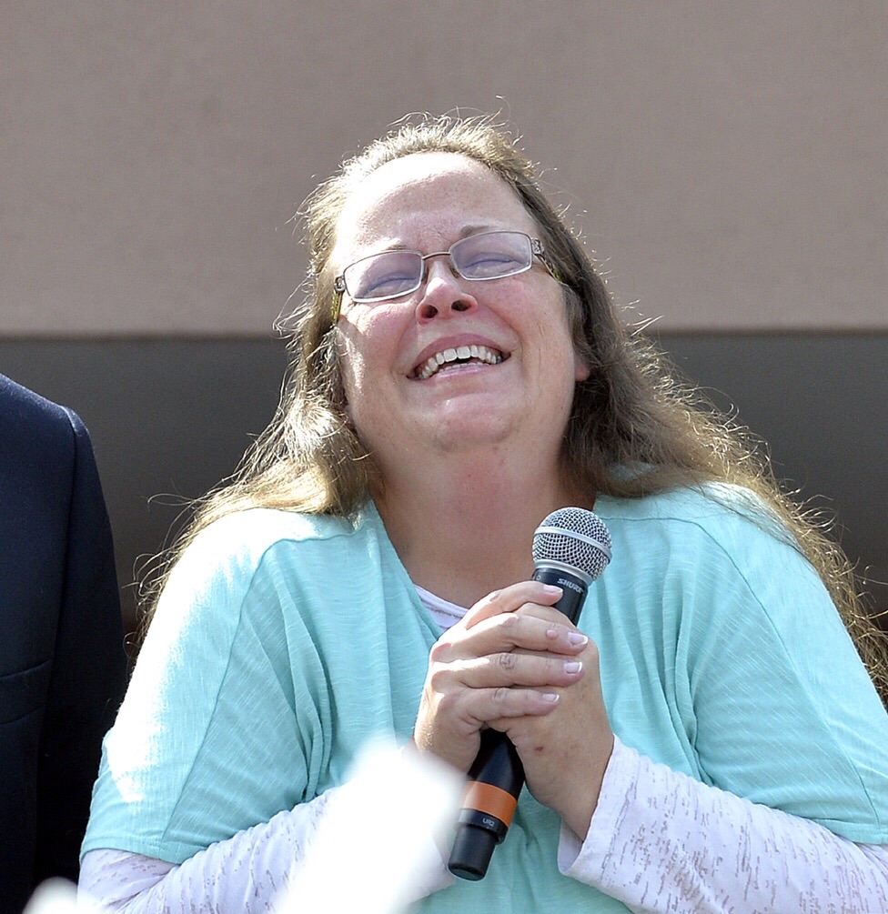 Kim Davis Blank Meme Template