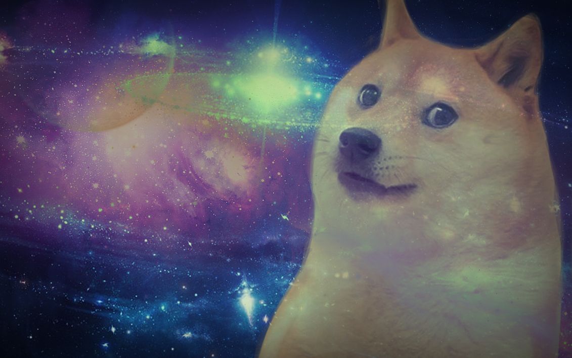 Space Doge Dog Meme