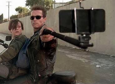 Terminator Selfie Blank Meme Template