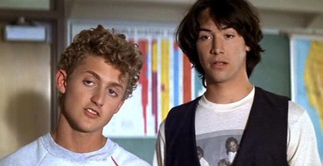 High Quality Bill and ted Blank Meme Template