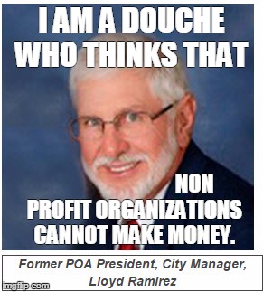 I AM A DOUCHE WHO THINKS THAT NON PROFIT ORGANIZATIONS CANNOT MAKE MONEY. | image tagged in i am a douche | made w/ Imgflip meme maker