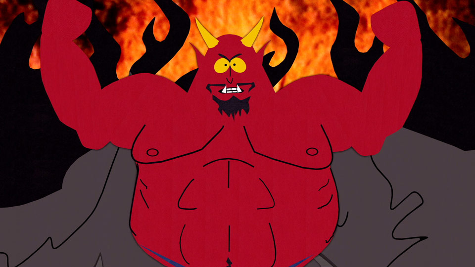 High Quality South Park Devil Blank Meme Template