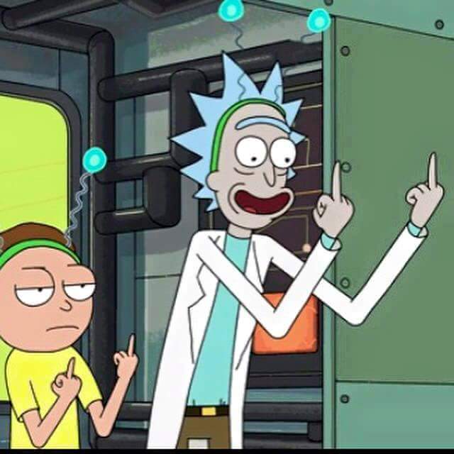 High Quality Rick and Morty Blank Meme Template