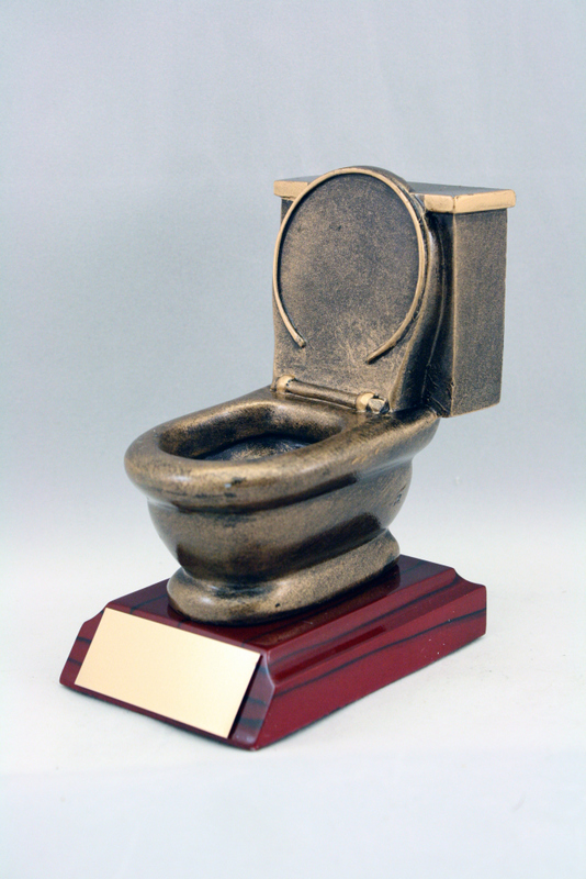 High Quality Toilet Trophy Blank Meme Template