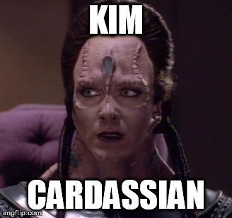 KIM CARDASSIAN | made w/ Imgflip meme maker