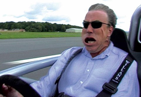 High Quality Jeremy Clarkson More Power Blank Meme Template