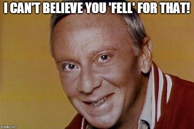 You'll believe anything on the internet... | I CAN'T BELIEVE YOU 'FELL' FOR THAT! | image tagged in humor | made w/ Imgflip meme maker