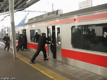 tokyo train stuffing - Imgflip