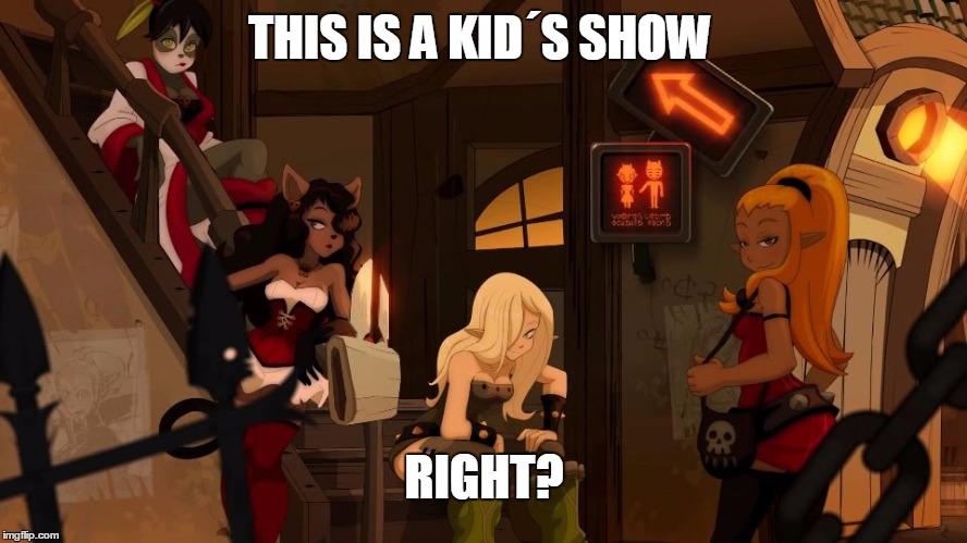 THIS IS A KID´S SHOW RIGHT? | image tagged in memes,wakfu,anime,anime is not cartoon | made w/ Imgflip meme maker