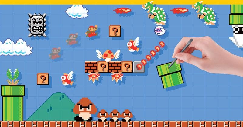 Super Mario Maker Blank Meme Template