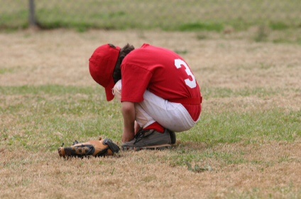 High Quality Baseball kid sad Blank Meme Template