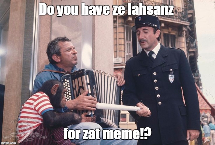 too bad french customs agents couldn't make it to D-Day | Do you have ze lahsanz for zat meme!? | image tagged in france | made w/ Imgflip meme maker