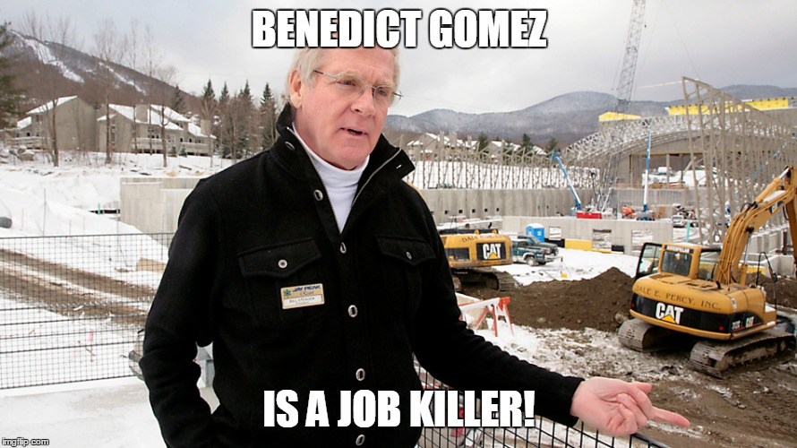 BENEDICT GOMEZ IS A JOB KILLER! | made w/ Imgflip meme maker