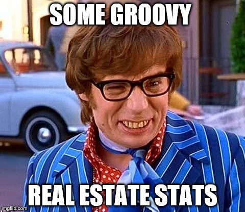 Have a groovy retirement | SOME GROOVY REAL ESTATE STATS | image tagged in have a groovy retirement | made w/ Imgflip meme maker