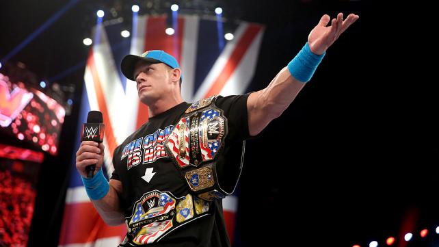 John Cena US champ Blank Meme Template