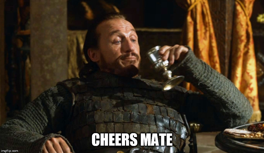 Bronnin' Ain't Easy | CHEERS MATE | image tagged in bronnin' ain't easy | made w/ Imgflip meme maker