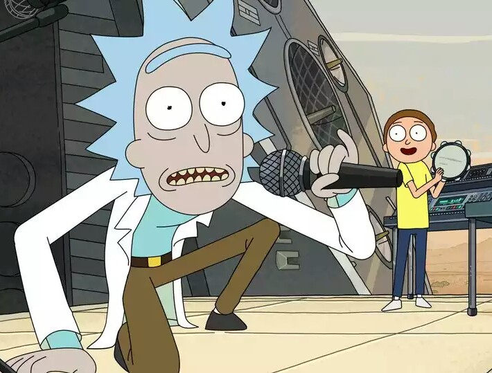 Rick and Morty Get Schwifty Blank Meme Template