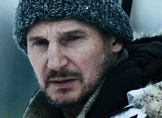 liam neeson into the grey Blank Meme Template