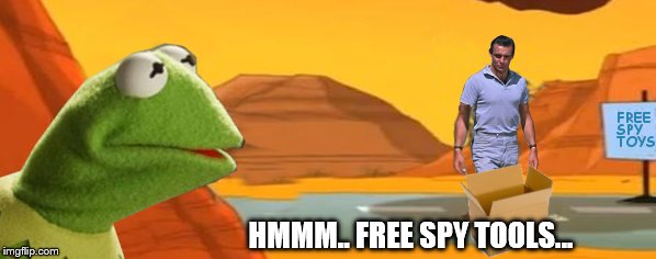 HMMM.. FREE SPY TOOLS... | made w/ Imgflip meme maker