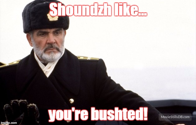 Shoundzh like... you're bushted! | made w/ Imgflip meme maker