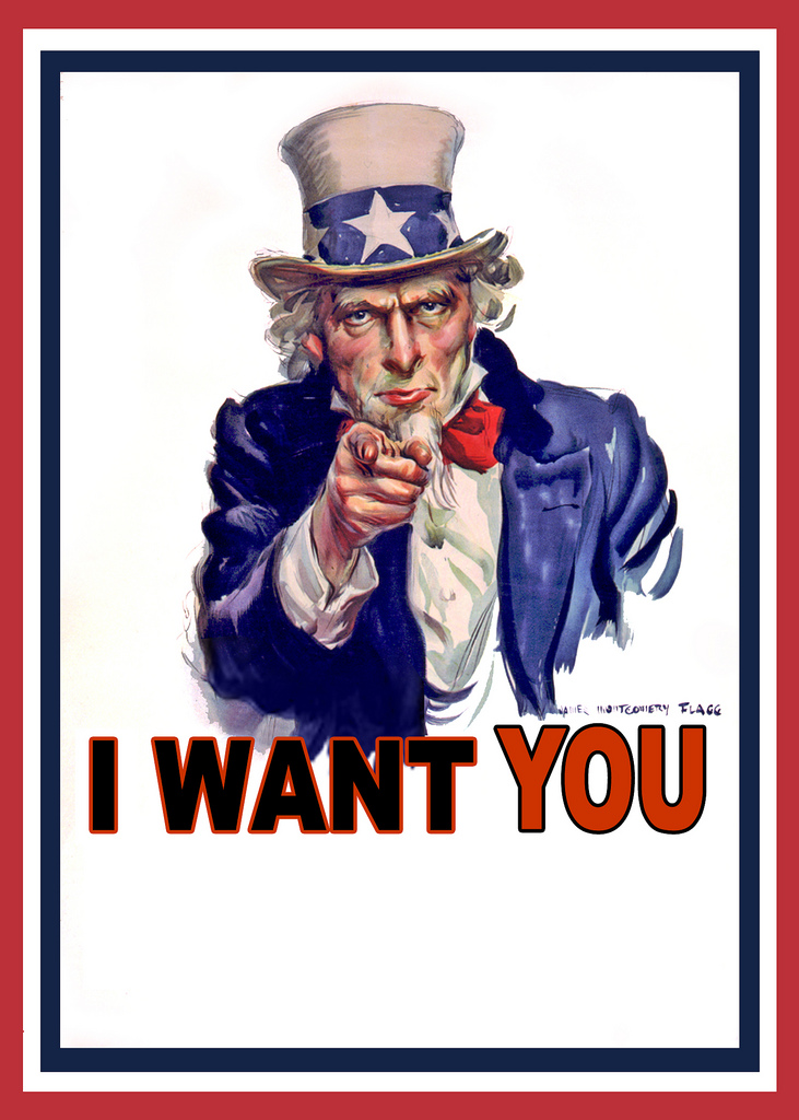 Uncle Sam Wants You Blank Meme Template