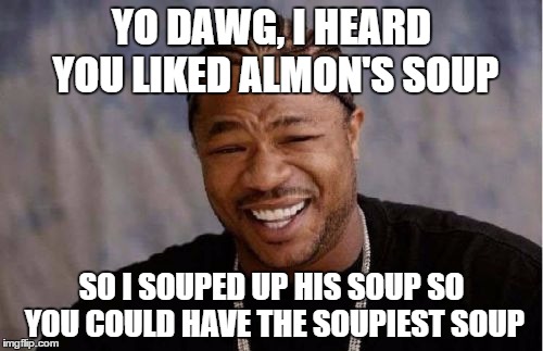 Waiter, there's a ___ in my soup!