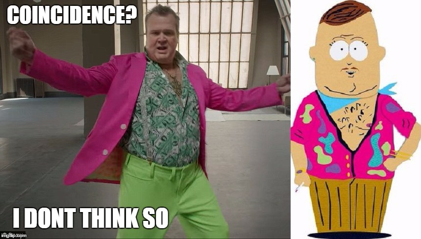 COINCIDENCE? I DONT THINK SO | image tagged in cameron tucker,modern family,south park,big gay al | made w/ Imgflip meme maker