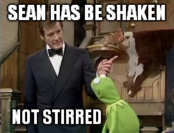 roger appeared on the muppet show | SEAN HAS BE SHAKEN NOT STIRRED | image tagged in but thats none of my business | made w/ Imgflip meme maker