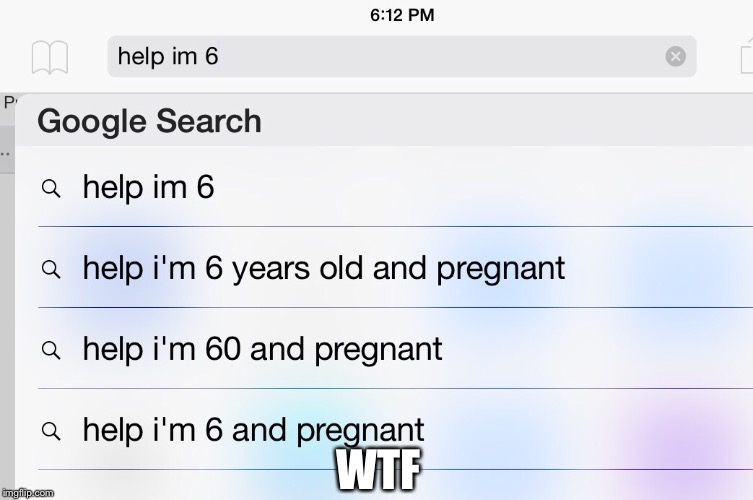 Pregnant 6 year old? | WTF | image tagged in wow,pregnancy,gosh,hi there | made w/ Imgflip meme maker