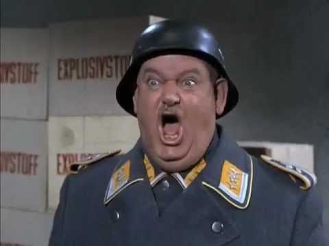 Sgt. Schultz shouting Blank Meme Template