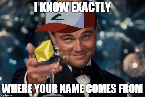 Leonardo Dicaprio Cheers Meme | I KNOW EXACTLY WHERE YOUR NAME COMES FROM | image tagged in memes,leonardo dicaprio cheers | made w/ Imgflip meme maker