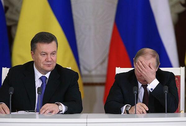Putin Ukraine Facepalm Blank Meme Template