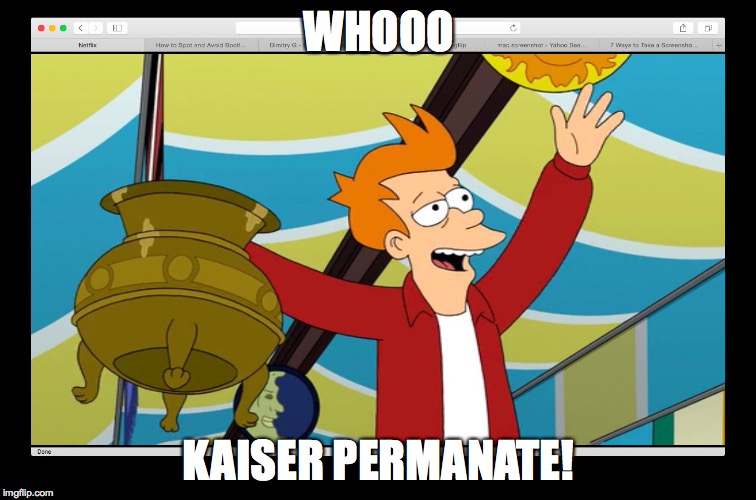 WHOOO KAISER PERMANATE! | image tagged in fry | made w/ Imgflip meme maker