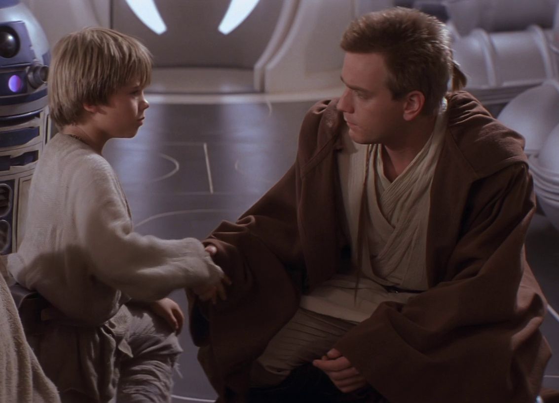 Anakin meets Obi Blank Meme Template